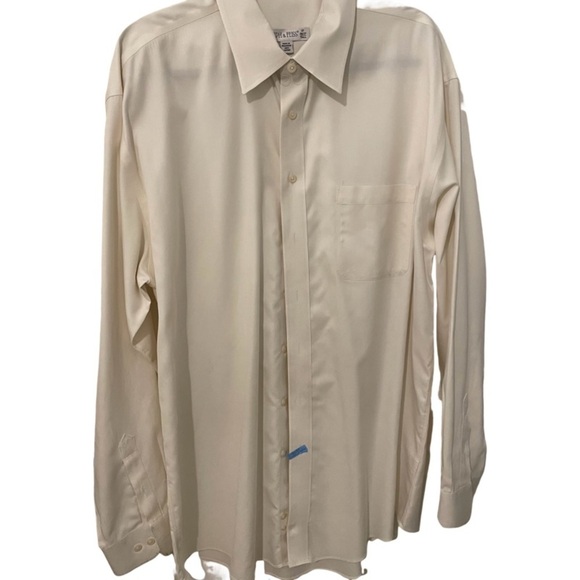 Joseph & Feiss Other - Joseph & Feiss Men’s Tall Ivory Dress Shirt - 17, 36-37